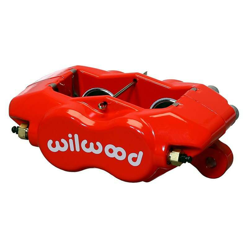 Wilwood Caliper-Forged DynaliteI-Red 1.62in Pistons .81in Disc - 120-13842-RD