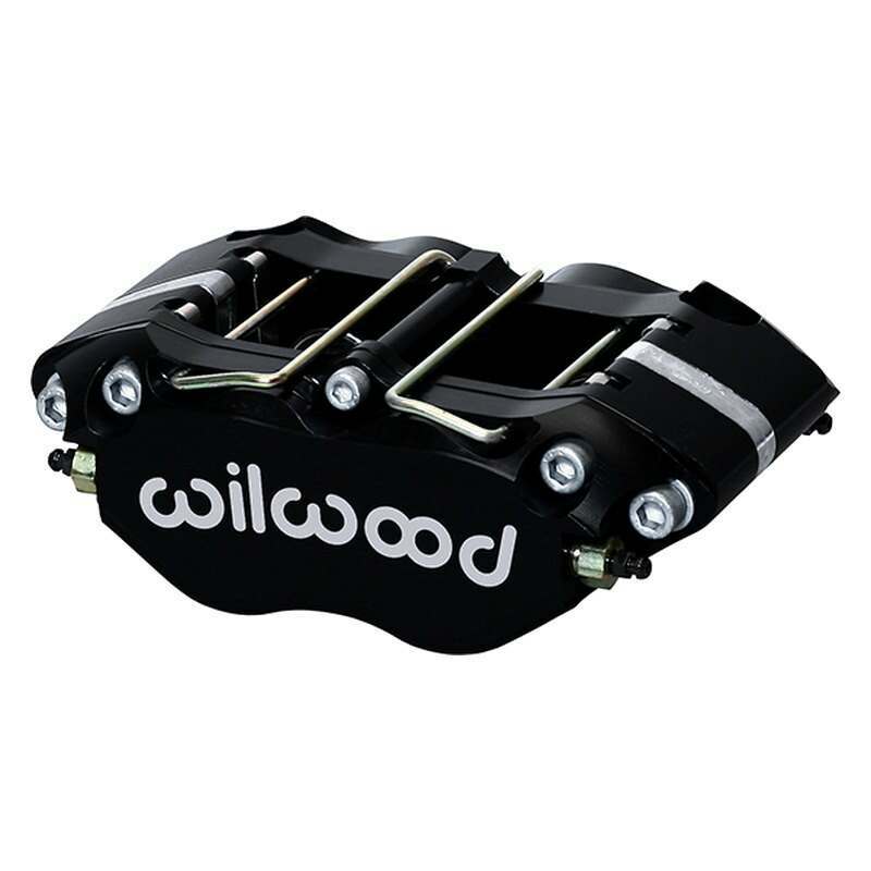 Wilwood Caliper - Narrow Dynapro 4.75in Mount 1.12/1.12in Pistons .81in Disc - Black - 120-14091