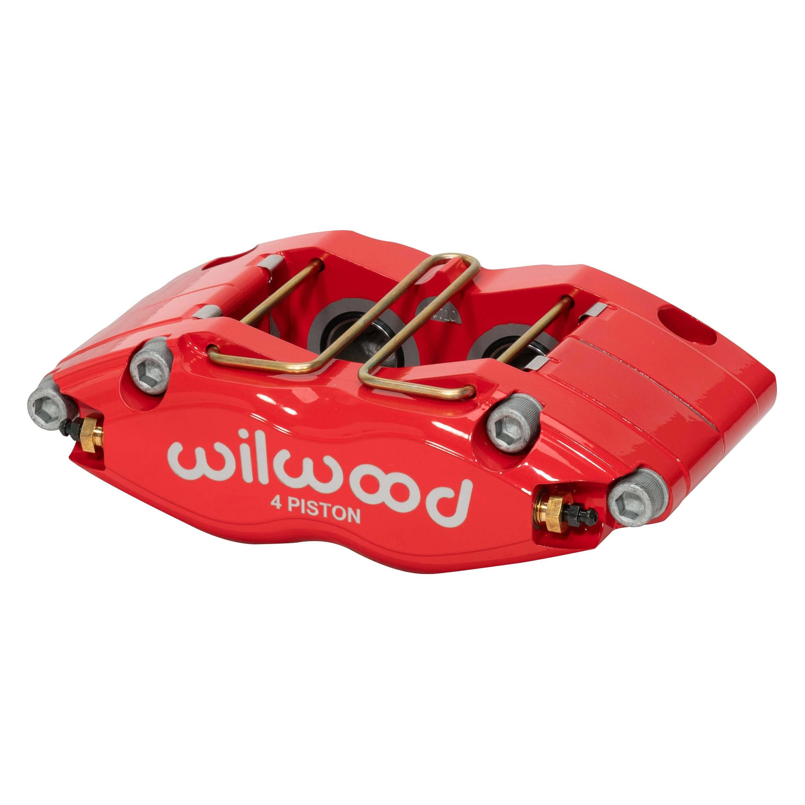 Wilwood Caliper-Dynapro Single 5.98in Mount-Red 1.58in Piston 1.1in Disc - 120-14697-RD