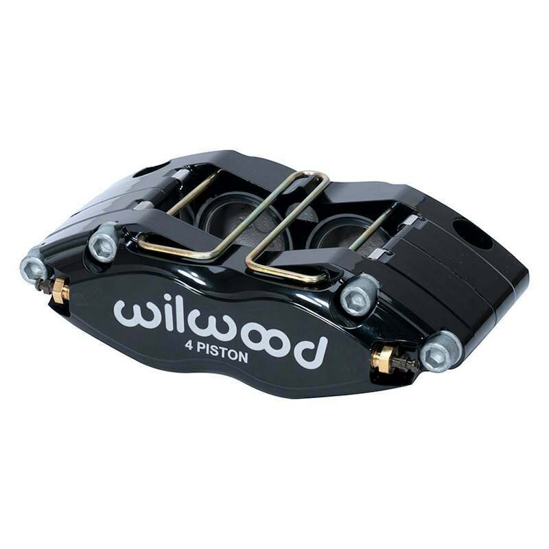 Wilwood Caliper- DPR-DS - Black 1.25in Piston .38/.500in Rotor - Dust Seal - 120-14698-BK