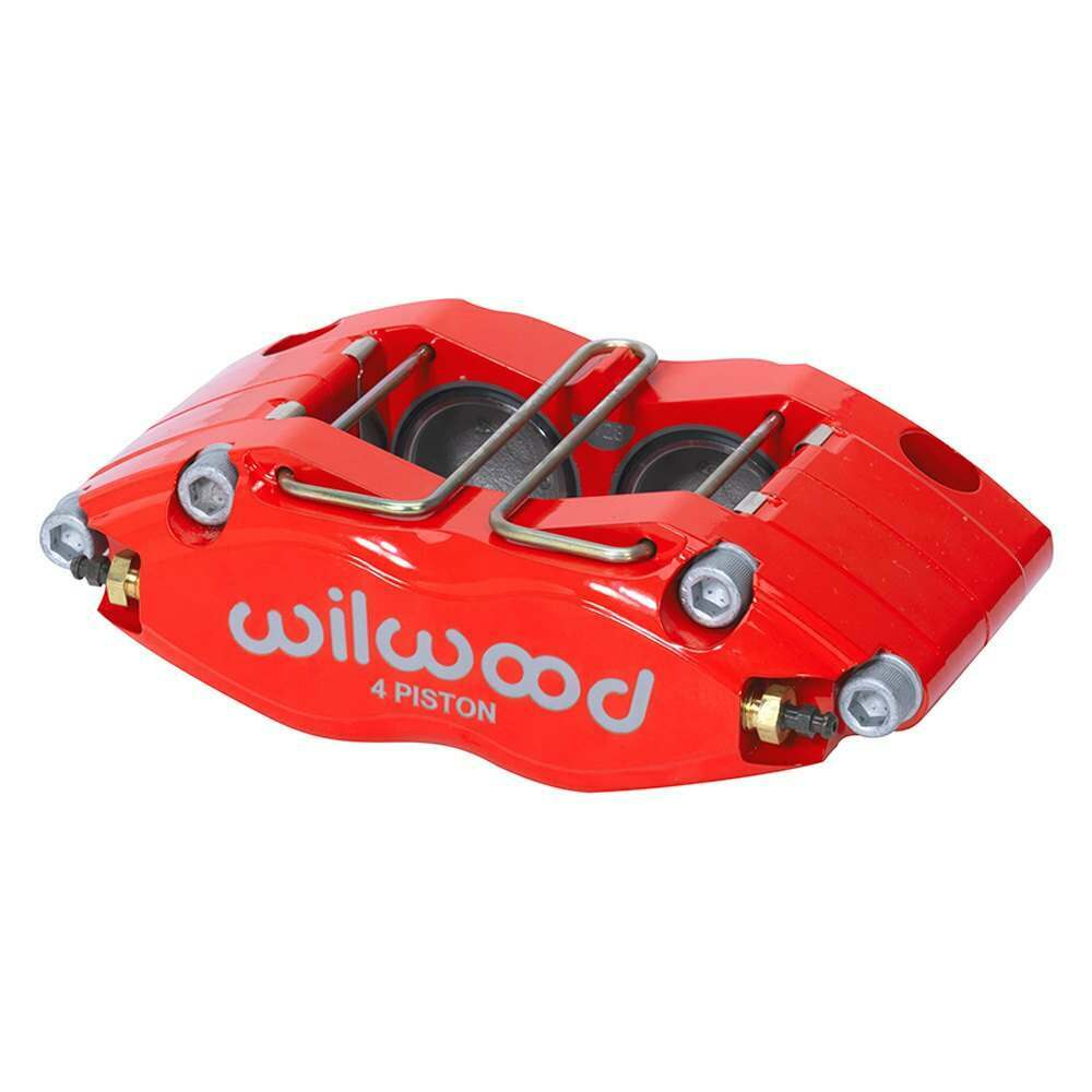 Wilwood Caliper- DPR-DS - Red 1.25in Piston .38/.500in Rotor - Dust Seal - 120-14698-RD