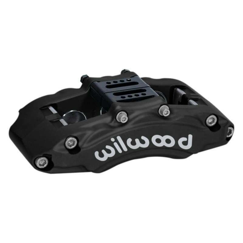 Wilwood Caliper - AT6 Lug Mount Black 1.75in/1.38in/1.38in Piston .75in Rotor - Right Side - 120-14850-BK