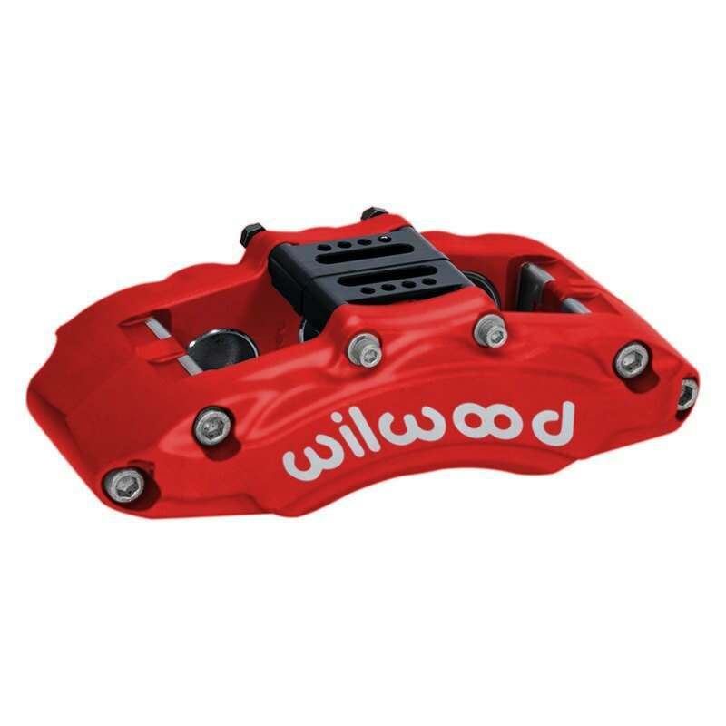 Wilwood Caliper - AT6 Lug Mount Red 1.75in/1.38in/1.38in Piston .75in Rotor - Right Side - 120-14850-RD
