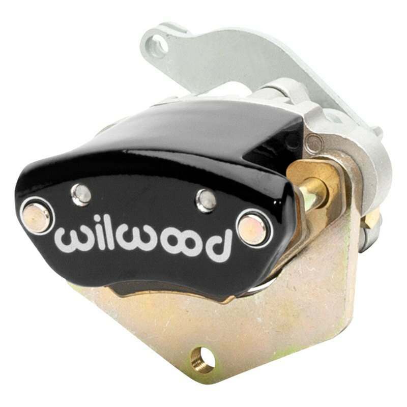 Wilwood Caliper-MC4 Mechanical Parking Brake-L/H - Black 2.00 MT 1.19in Piston .81in Disc - 120-15354-BK