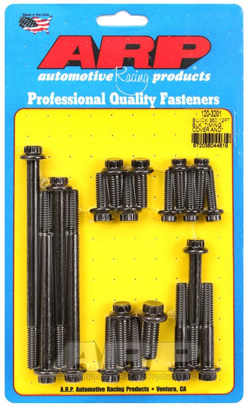 ARP BUICK 350 12PT BLK  TIMING COV - 120-3201