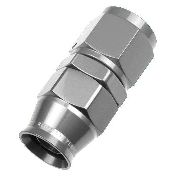 Redhorse Performance -08 AN Straight PTFE reusable  Hose End - Clear - -255451