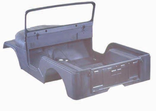 Omix Body Tub Kit - 12001.1