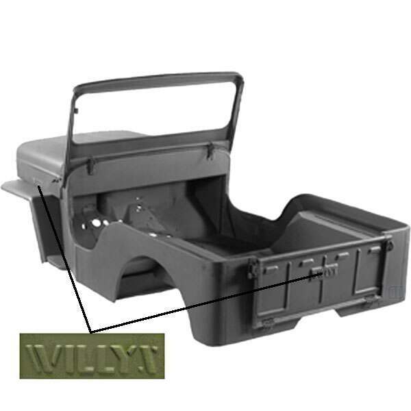 Omix Body Tub Kit - 12001.2