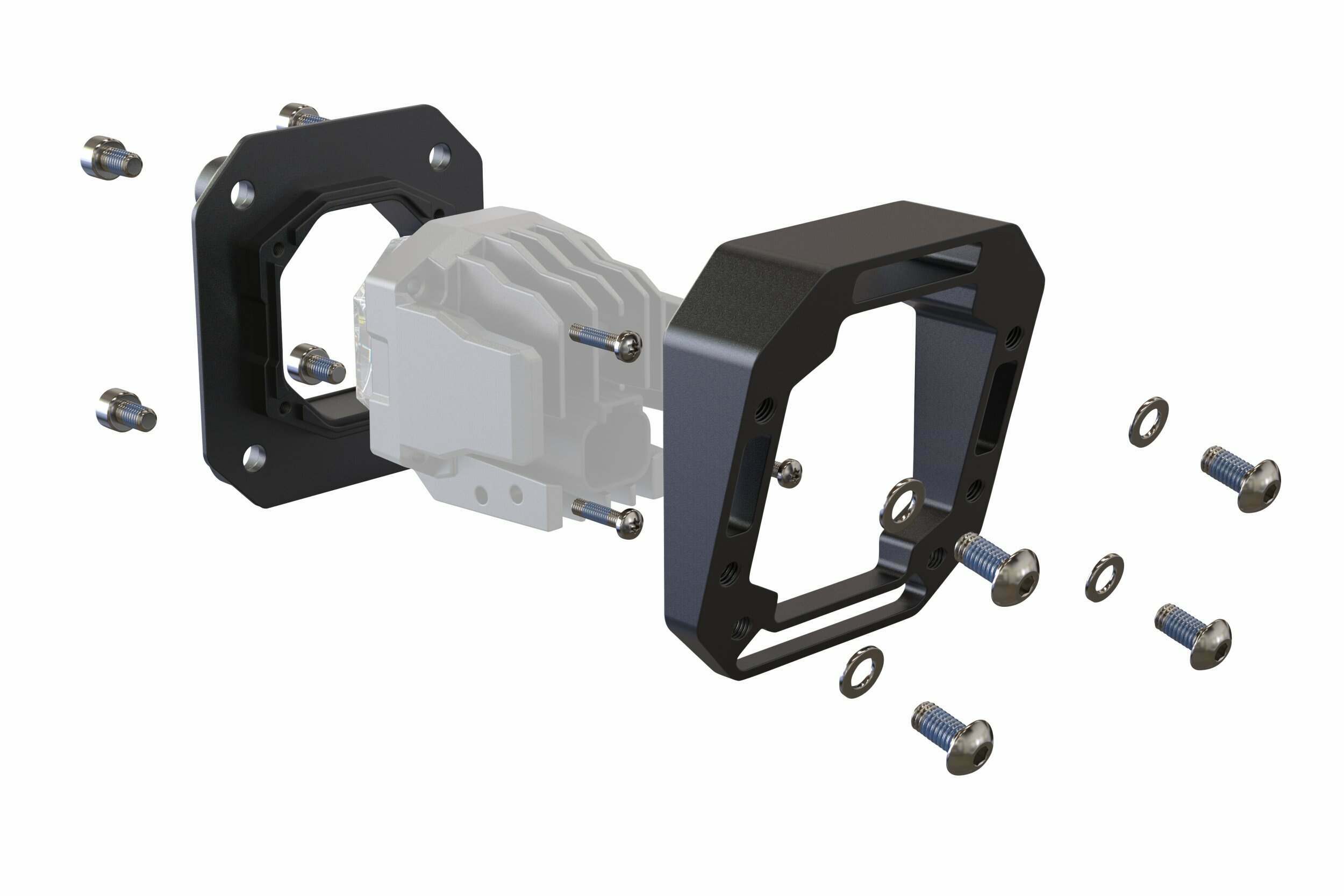 Morimoto Flush or Angled Mounting Kit: Morimoto 1Banger - BAF146