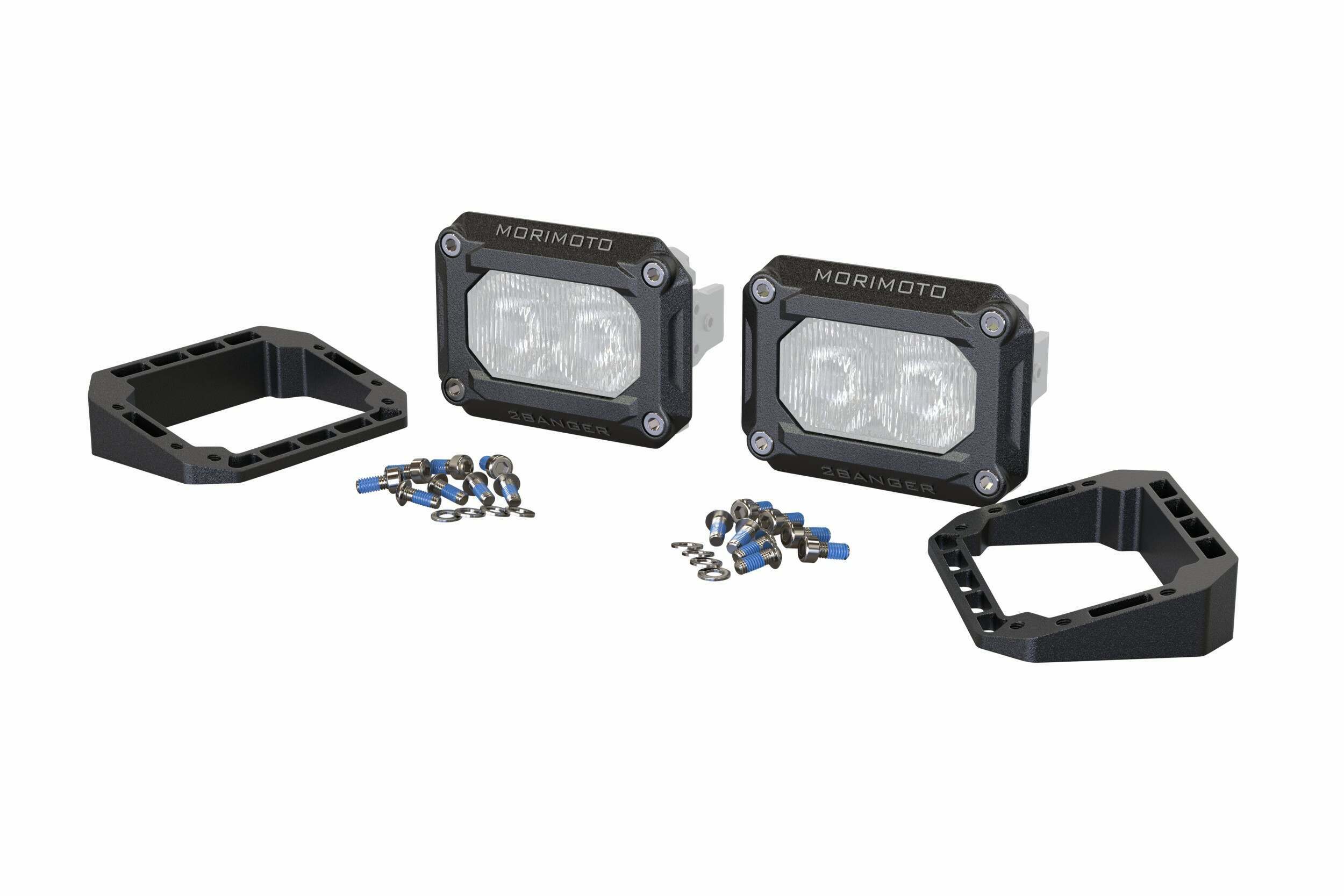 Morimoto Flush or Angled Mounting Kit: Morimoto 2Banger - BAF147