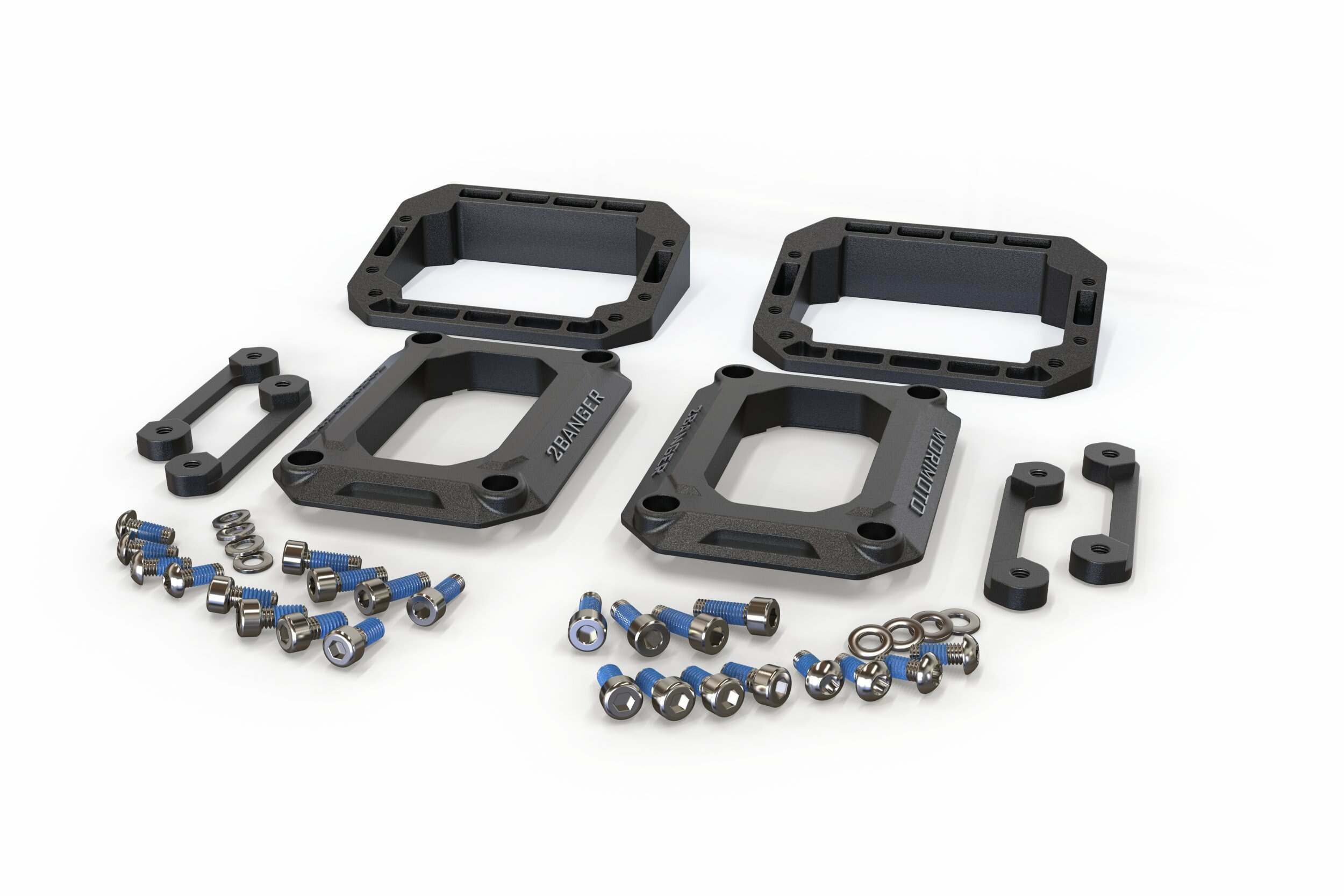 Morimoto Flush or Angled Mounting Kit: Morimoto 2Banger - BAF147