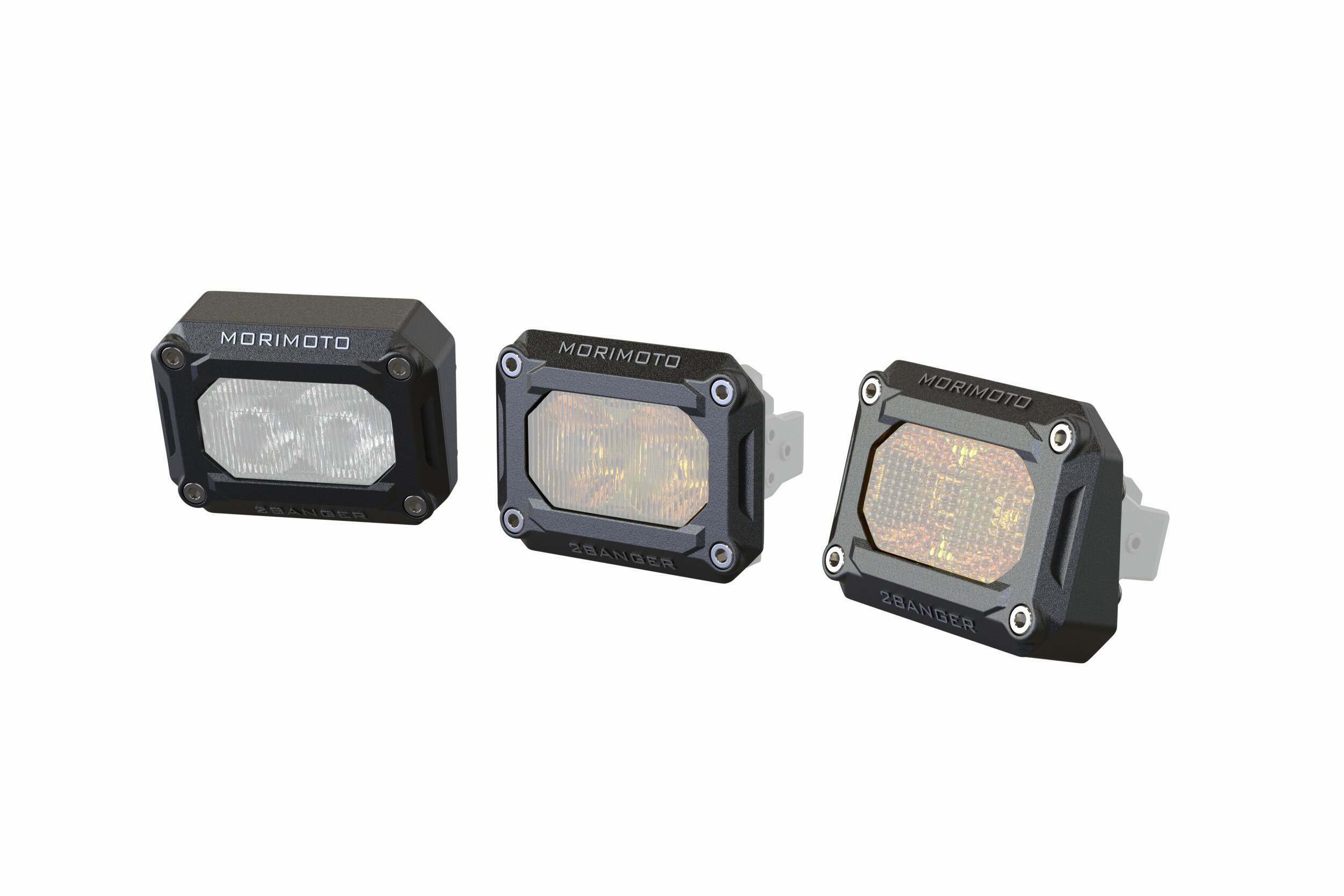 Morimoto Flush or Angled Mounting Kit: Morimoto 2Banger - BAF147