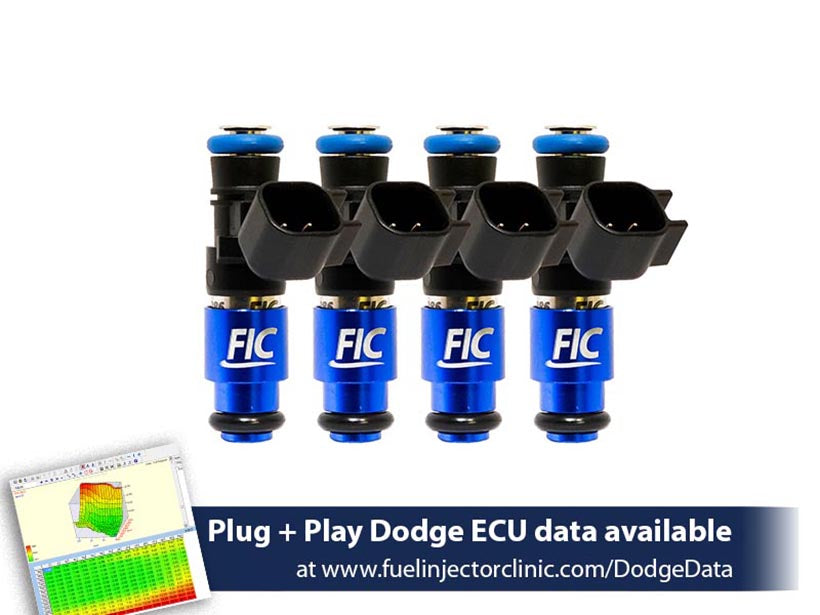 Fuel Injector Clinic IS151-1200H-D 1200cc-D Dodge SRT-4 Injector Set