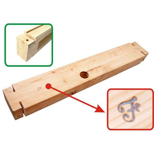 Omix Bumper Wood Filler Front - 12021.7
