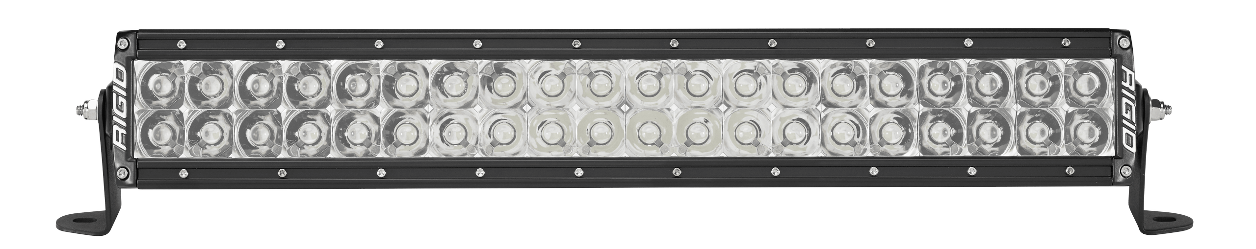 RIGID Industries Rigid E-Series Pro Led Light, Spot/Hyperspot Optic Combo, 20 Inch, Black Housing - 120213