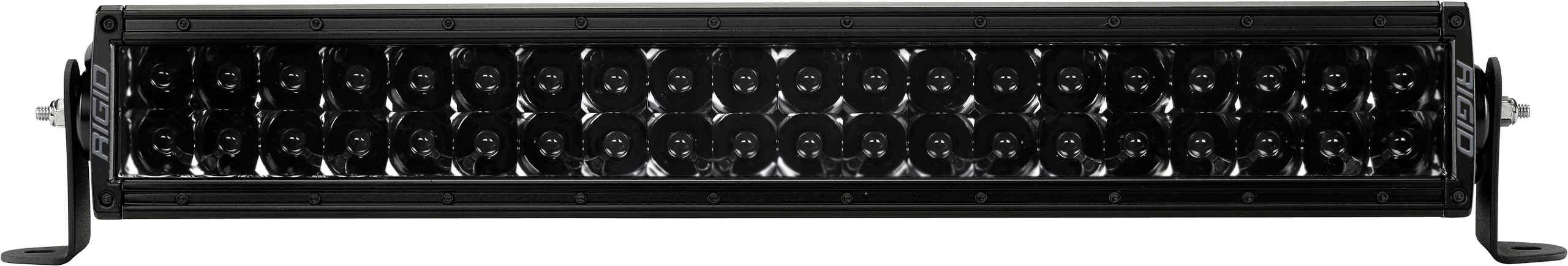 RIGID Industries Rigid E-Series Pro Midnight Edition Led Light, Spot Optic, 20 Inch - 120213BLK