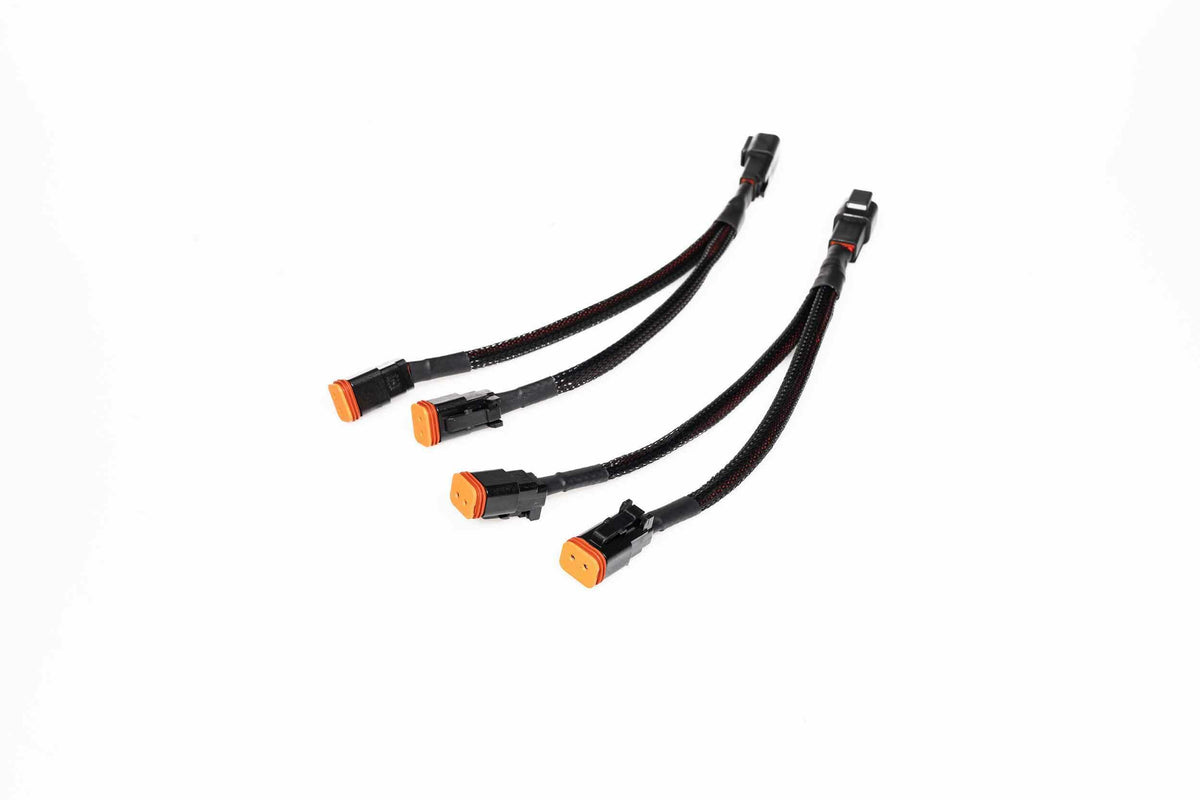Morimoto Splitters: Deutsch 2P Male to 2x Deutsch 2P Female (Set) - BAF151
