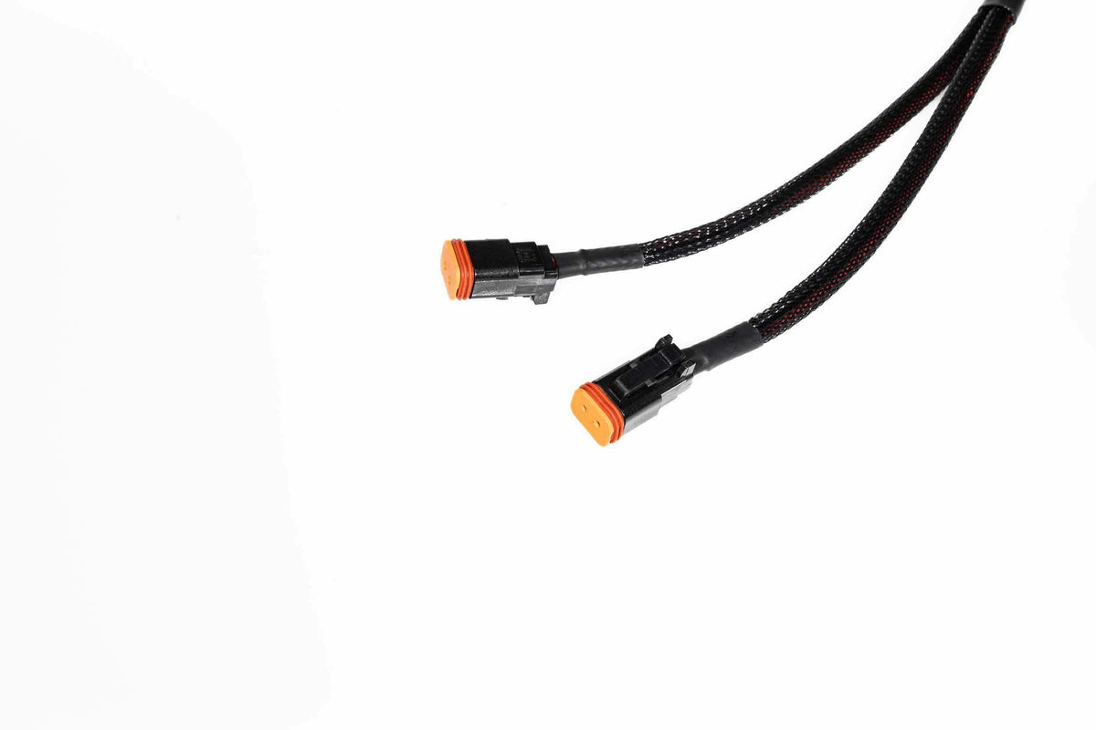 Morimoto Splitters: Deutsch 2P Male to 2x Deutsch 2P Female (Set) - BAF151