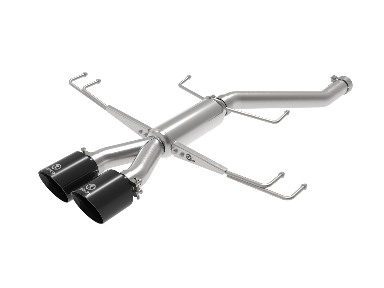 AFE Axle-Back Exhaust System (2017-2019 Honda Civic Type R L4-2.0L (t)) - 49-36626-B