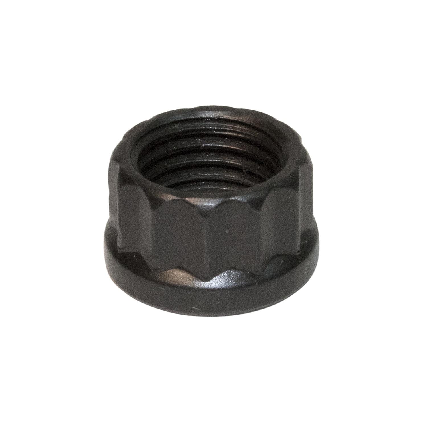 PRW Adjuster Lock Nut, Valve Lash, 3/8"-24, 7/16" Socket, .563 Flange Od, Type 1 Vlln, 12Pt Nut, Each - 1204502