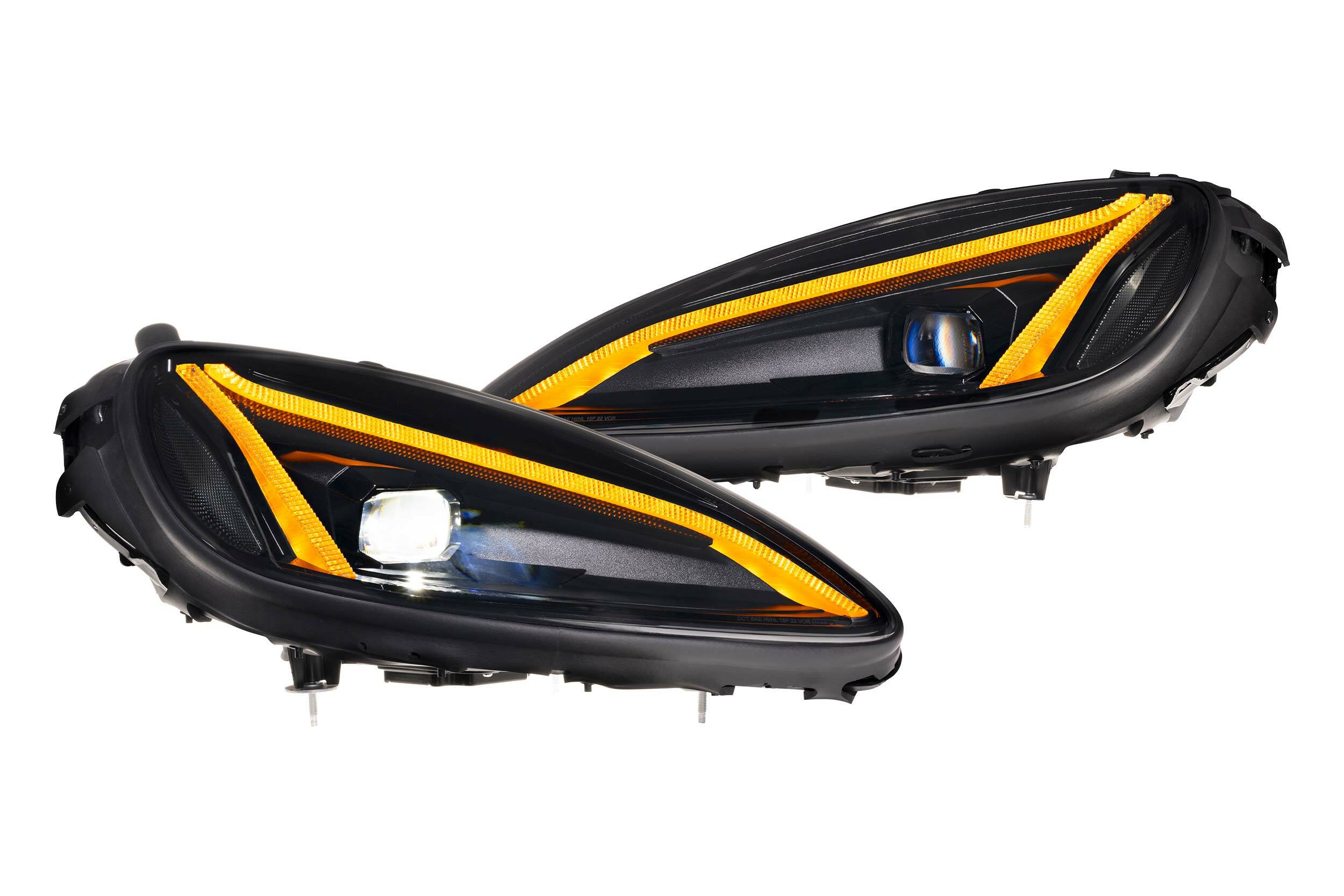 Morimoto XB LED Headlights: Corvette C6 (05-13 / Gen II / Set) - LF2-778
