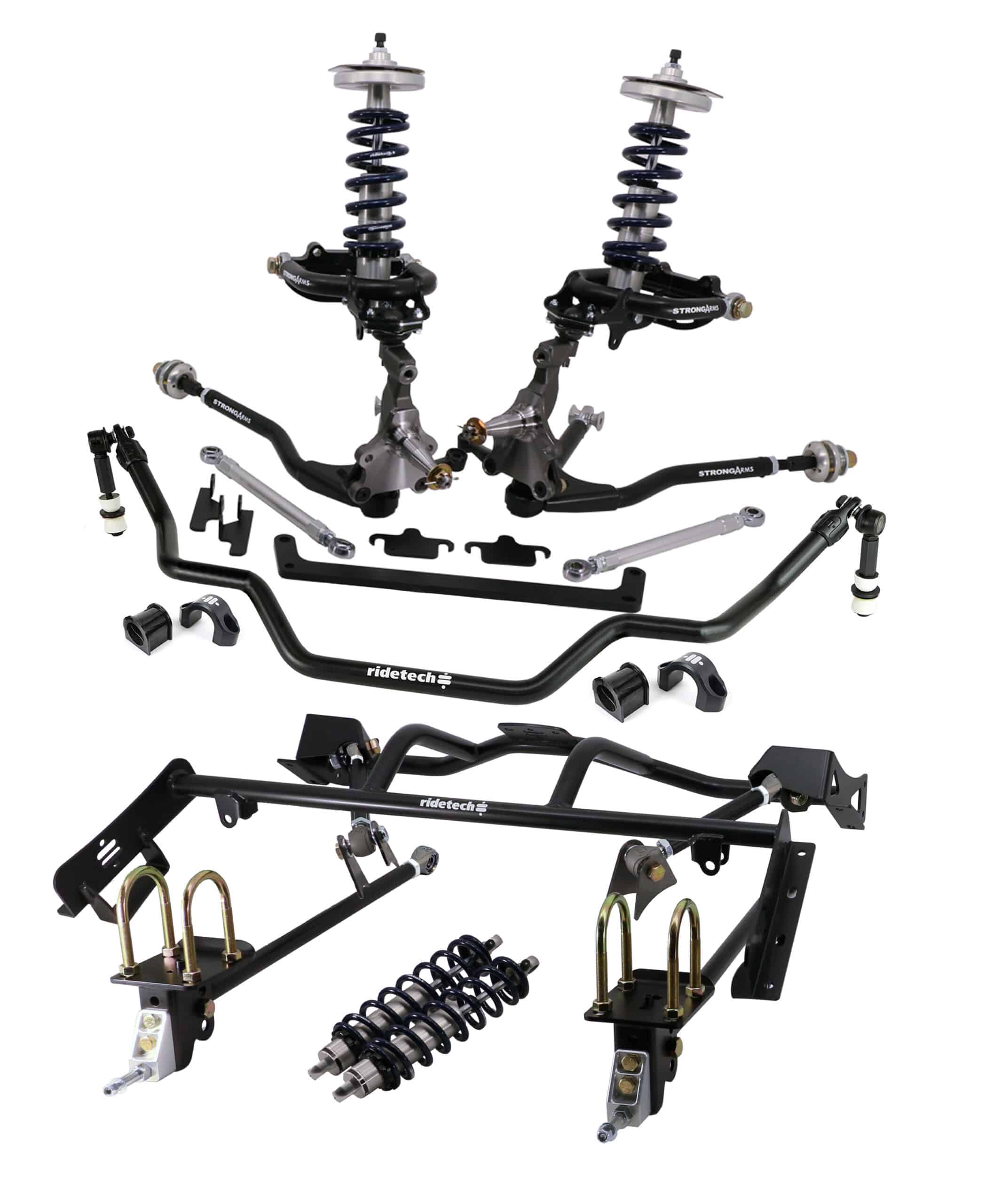 Ridetech HQ Coil-Over System For 1964-1966 Mustang. - 12090202