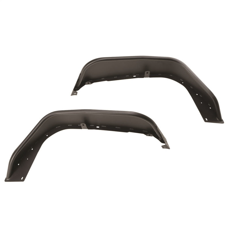Rugged Ridge Hd Steel Tube Fenders Front Pair Black; 18-21 Jeep Wrangler Jl - 11615.71