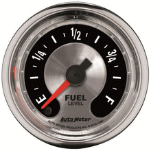 Auto Meter 2-1/16" FUEL LEVEL, PROGRAMMABLE 0-280 Ω, AM MUSCLE - 1209