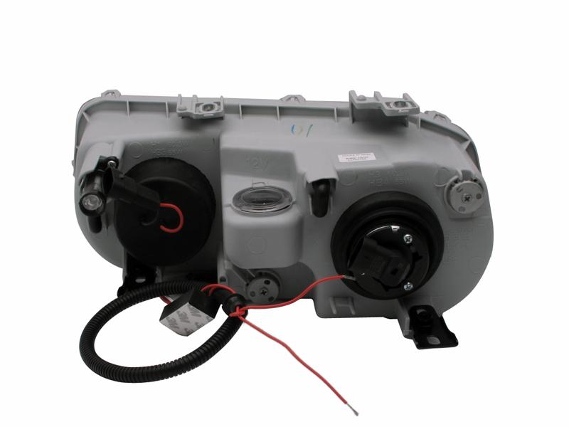 ANZO Projector Headlight Set W/Halo (1994-1997 Integra) - 121003