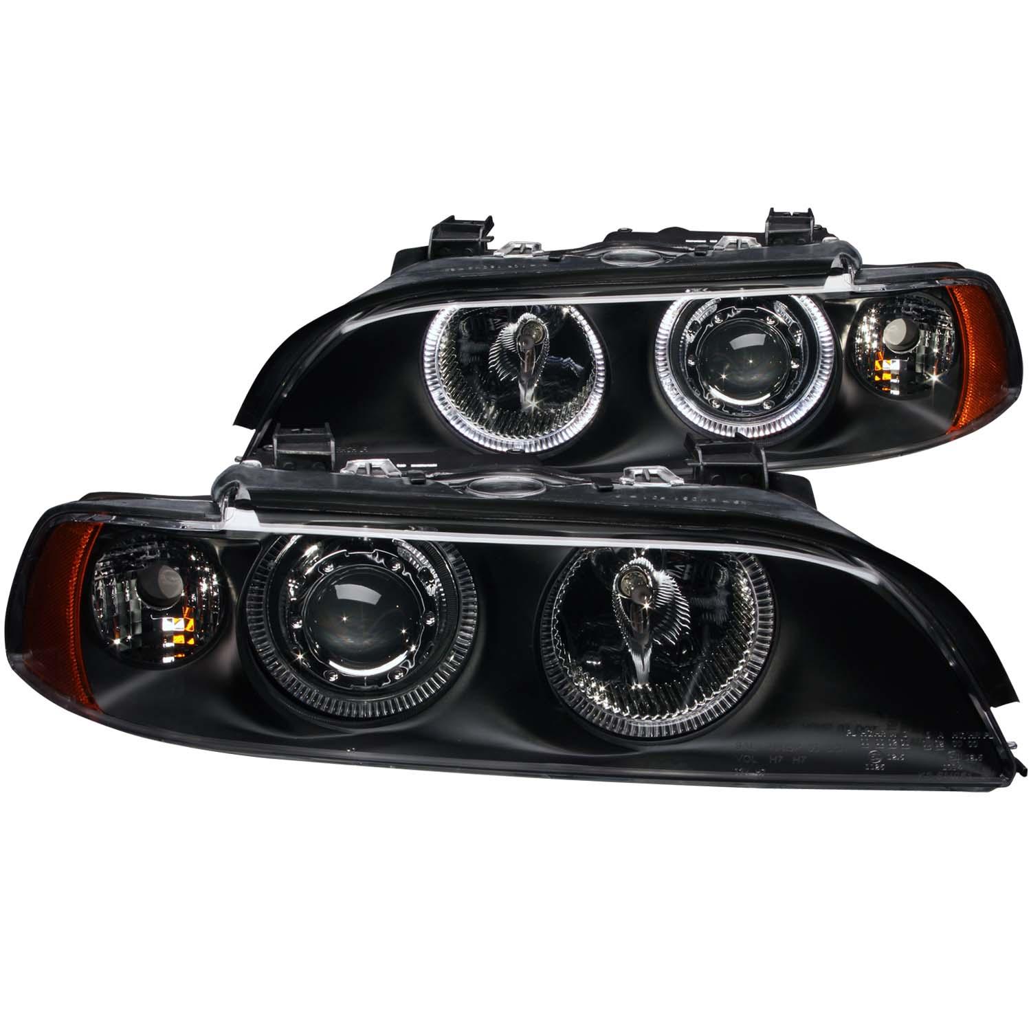 ANZO Projector Headlight Set W/Halo (1997-2001 525i, 528i, 530i, 540i) - 121017