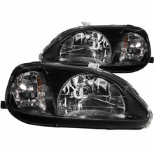 ANZO Crystal Headlight Set (1999-2000 Civic) - 121070