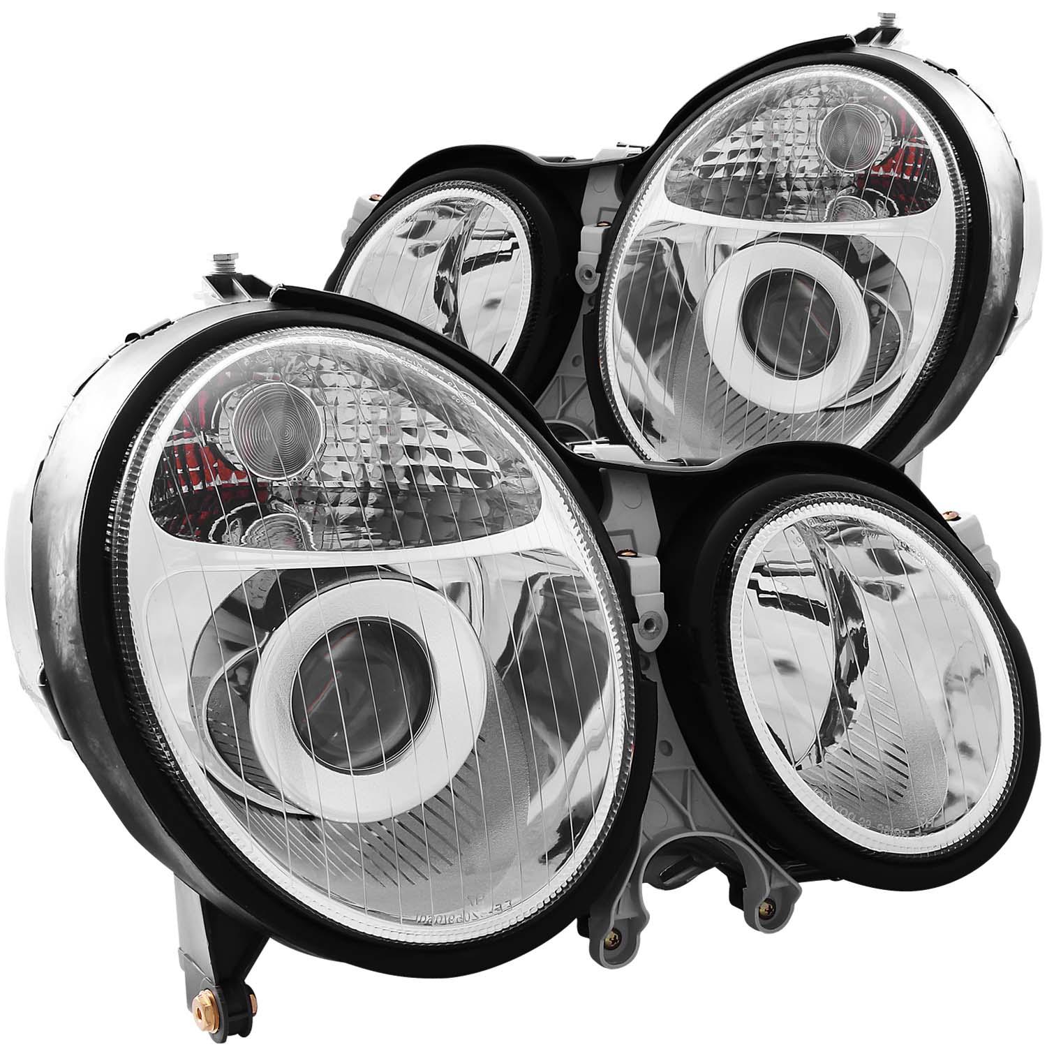 ANZO Projector Headlight Set (1999-2002 E300, E320, E430, E55 AMG) - 121086