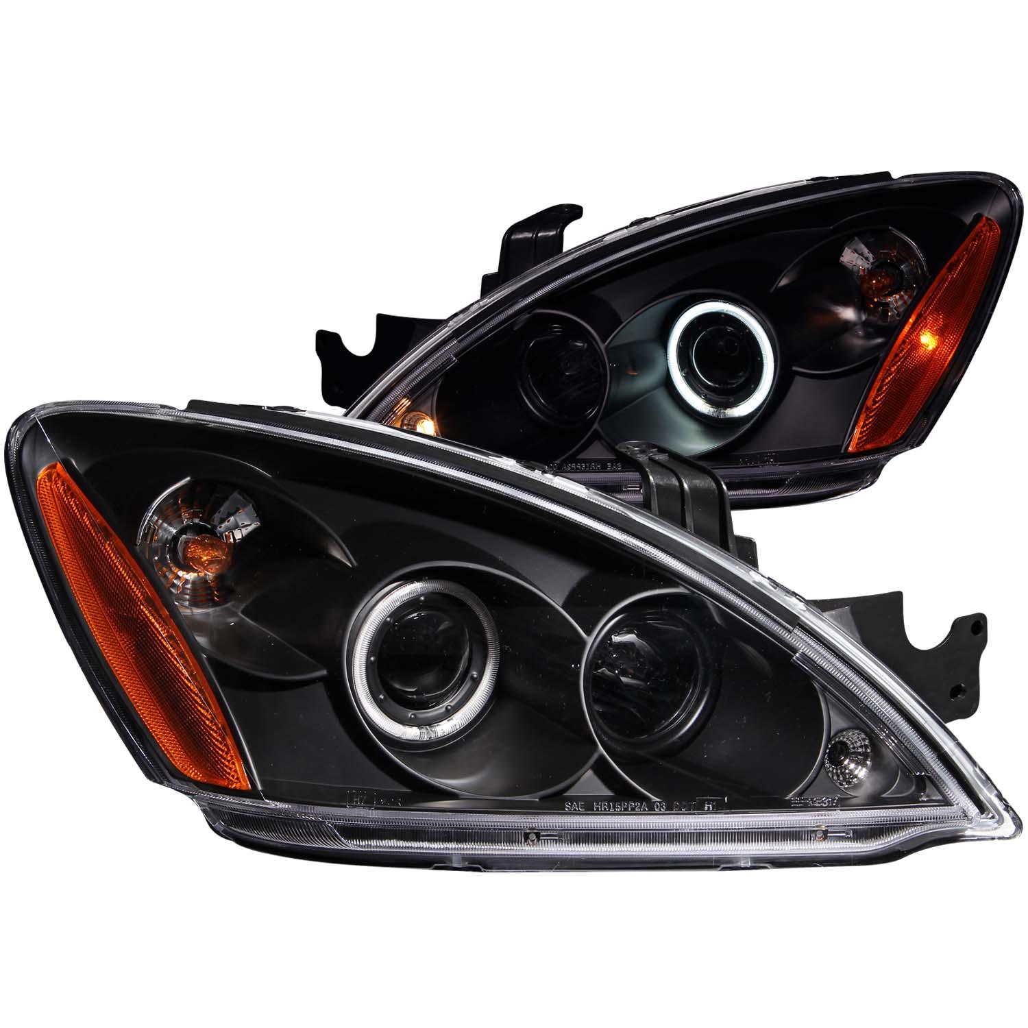 ANZO Projector Headlight Set W/Halo (2004-2006 Lancer) - 121102