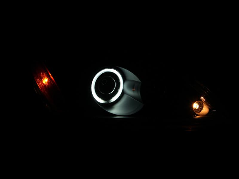 ANZO Projector Headlight Set W/Halo (2004-2006 Lancer) - 121102