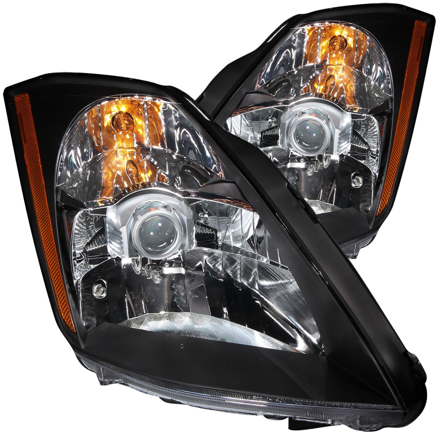 ANZO Crystal Headlight Set (2003-2005 350Z) - 121108