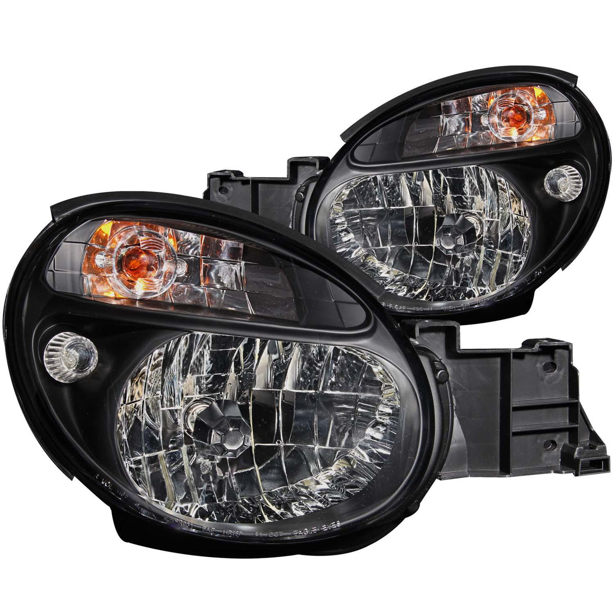 ANZO Crystal Headlight Set (2002-2003 Impreza) - 121121