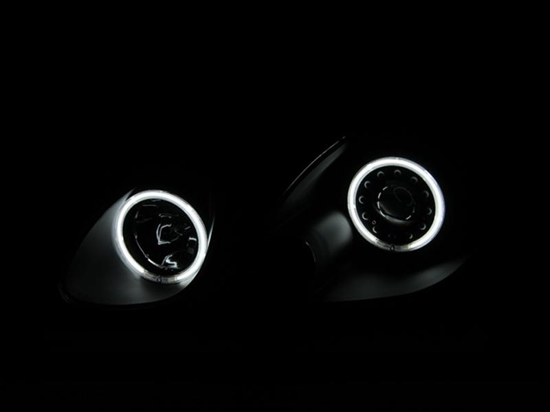 ANZO Projector Headlight Set W/Halo (1998-2005 GS300, GS400, GS430) - 121144
