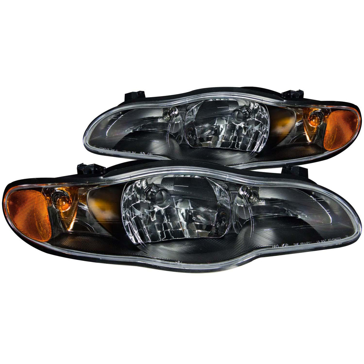 ANZO Crystal Headlight Set (2000-2005 Monte Carlo) - 121165