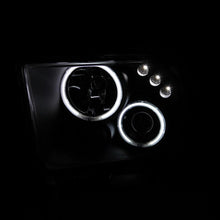 ANZO Projector Headlight Set W/Halo (2005-2009 Mustang) - 121166