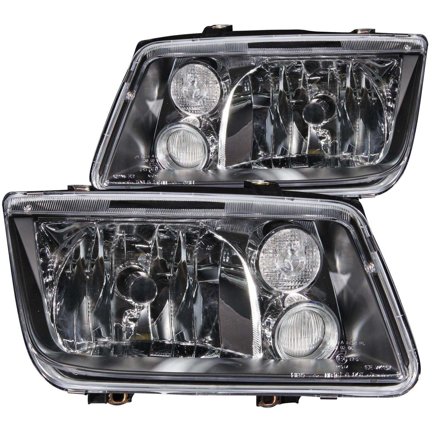 ANZO Crystal Headlight Set (1999-2005 Jetta) - 121169