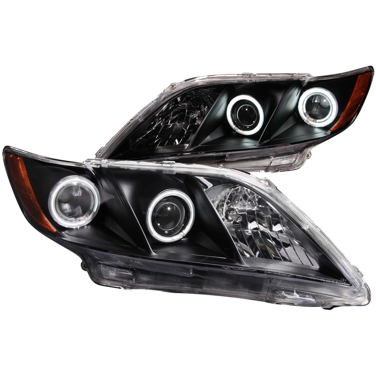 ANZO Projector Headlight Set W/Halo (2007-2009 Camry) - 121181