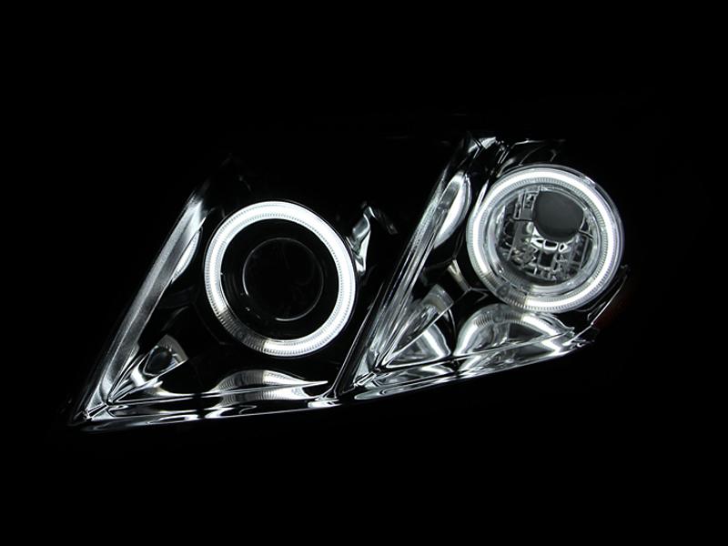 ANZO Projector Headlight Set W/Halo (2007-2009 Camry) - 121181