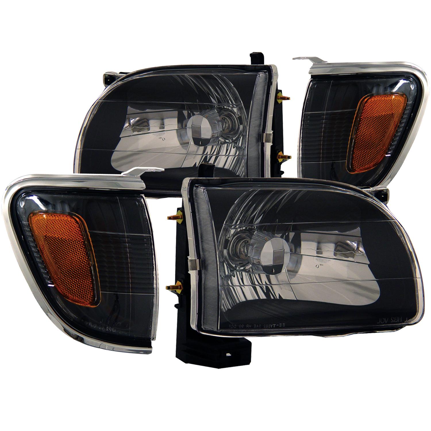 ANZO Crystal Headlight Set (2001-2004 Tacoma) - 121190