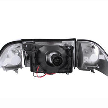 ANZO Crystal Headlight Set (1987-1993 Mustang) - 121192