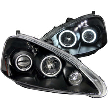 ANZO Projector Headlight Set W/Halo (2005-2006 RSX) - 121197