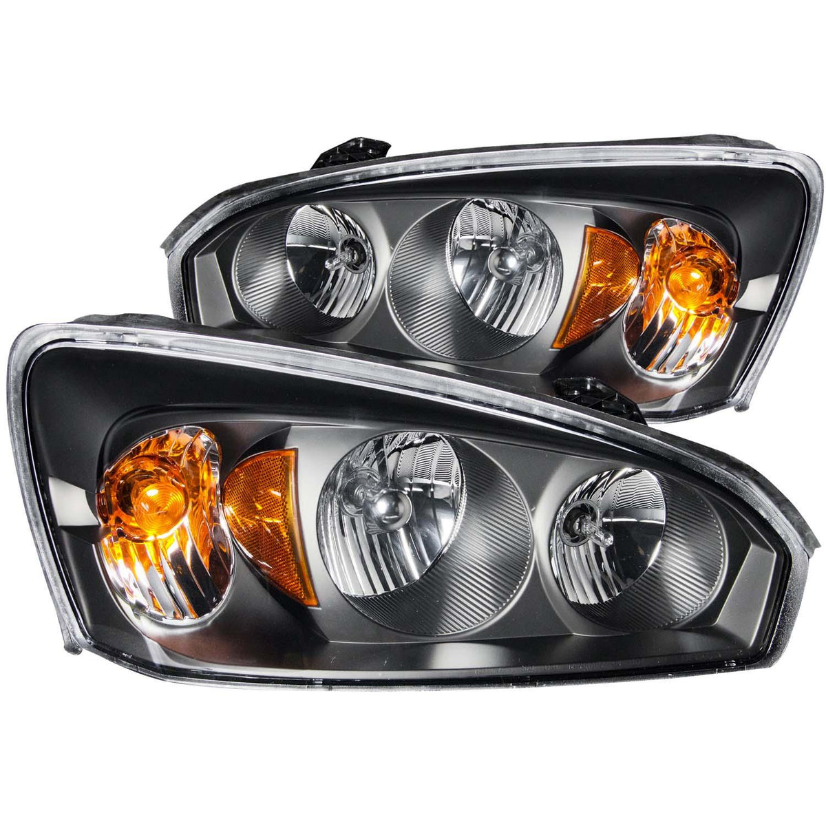 ANZO Crystal Headlight Set (2004-2007 Malibu) - 121221
