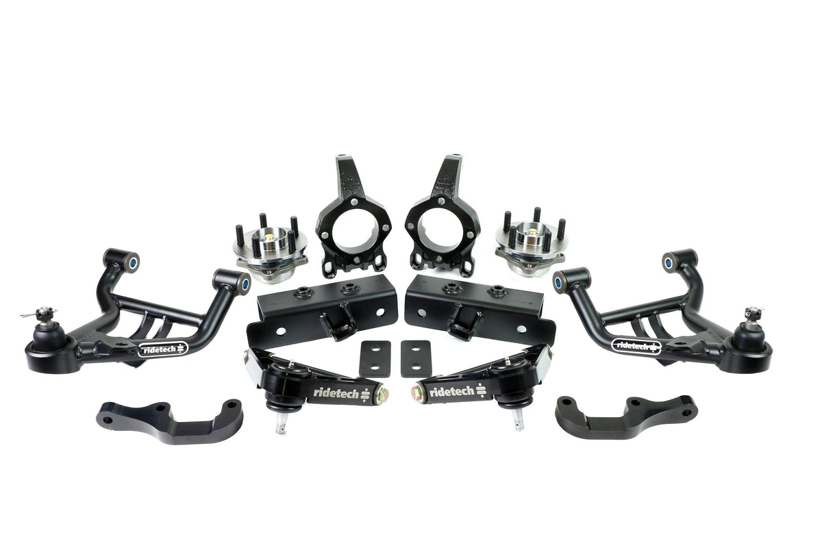 Ridetech Front SLA Suspension System for 1979-1993 Mustang with stock k-member. (1979-1993 Mustang) - 12122600