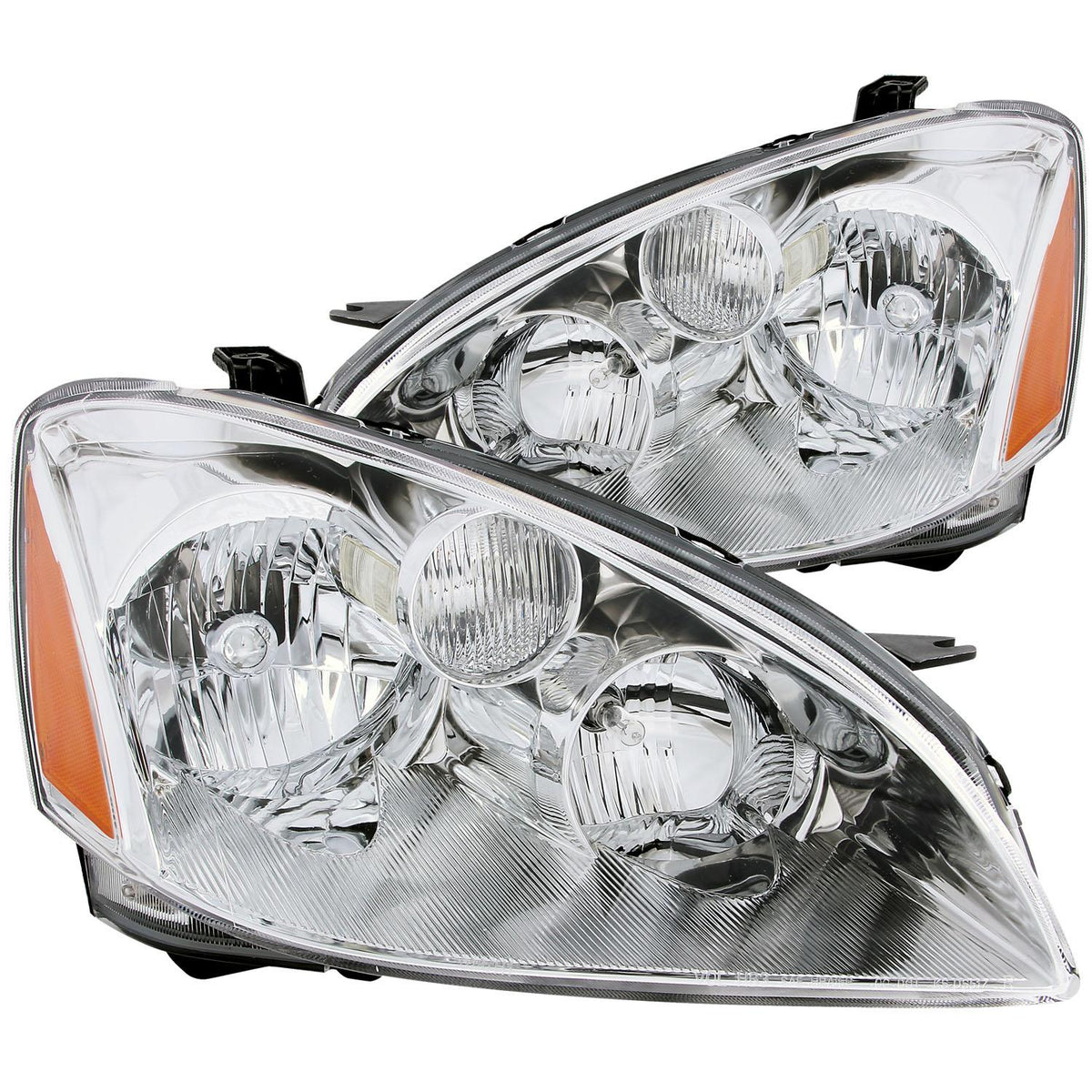 ANZO Crystal Headlight Set (2002-2004 Altima) - 121259