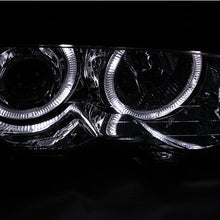 ANZO Projector Headlight Set W/Halo (1999-2008 323Ci, 323i, 325Ci, 328Ci, 328i, 328xi, 330Ci, 335i, M3) - 121268