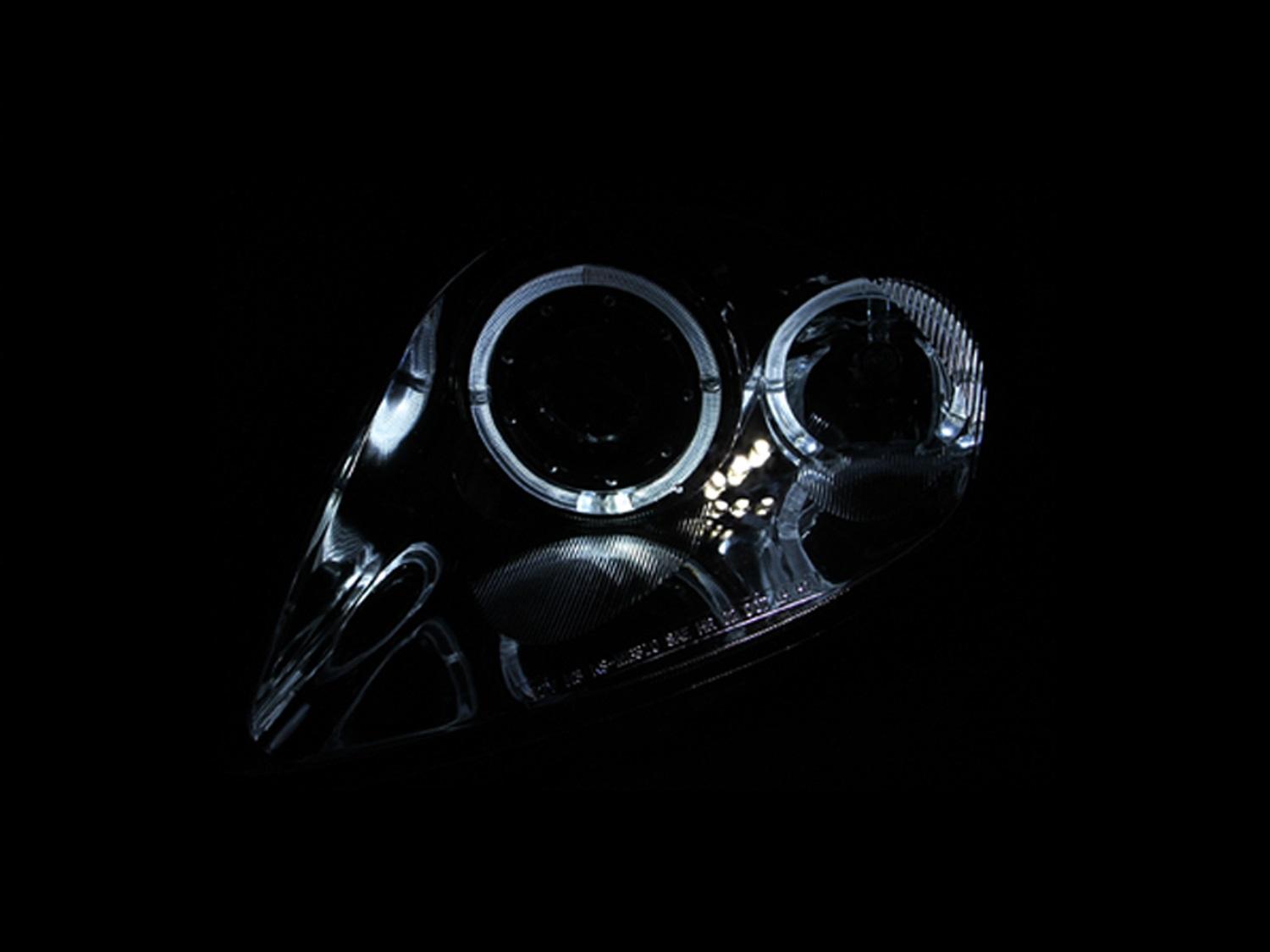 ANZO Projector Headlight Set W/Halo (2000-2005 Eclipse) - 121332